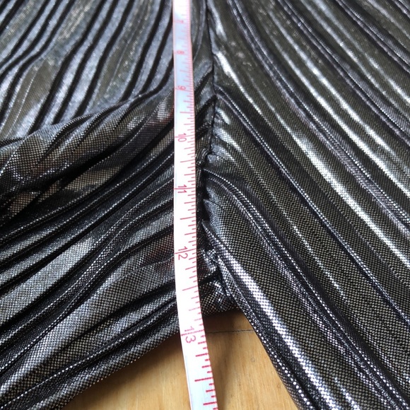 Zara Metallic Silver Culottes *3 for $30* - Picture 8 of 8